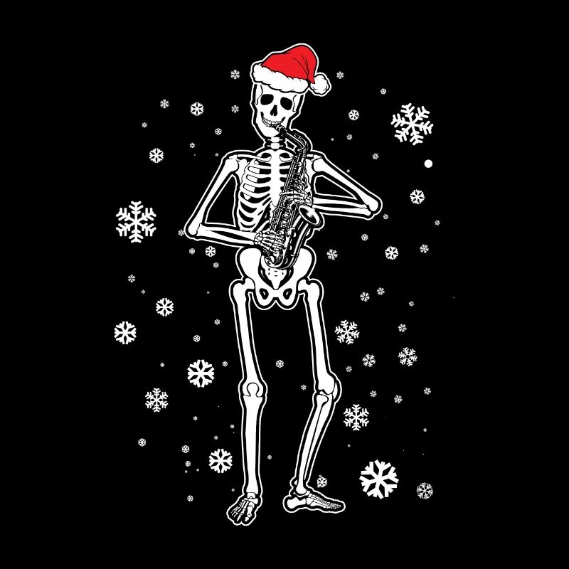 Skeleton Saxophone