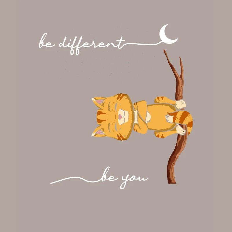 Be Different Katze