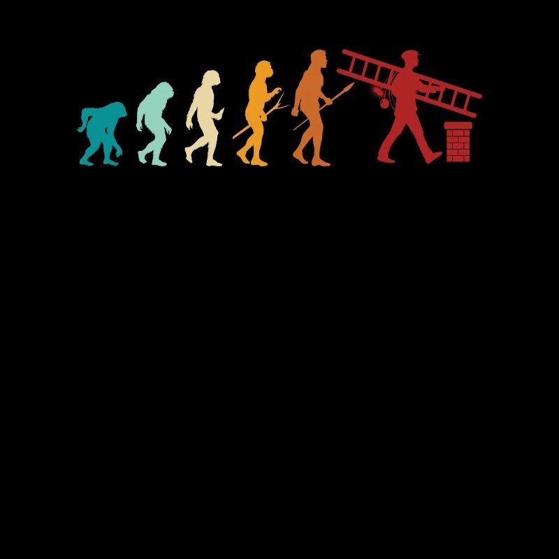 Schornsteinfeger Geschenk Kaminkehrer Evolution