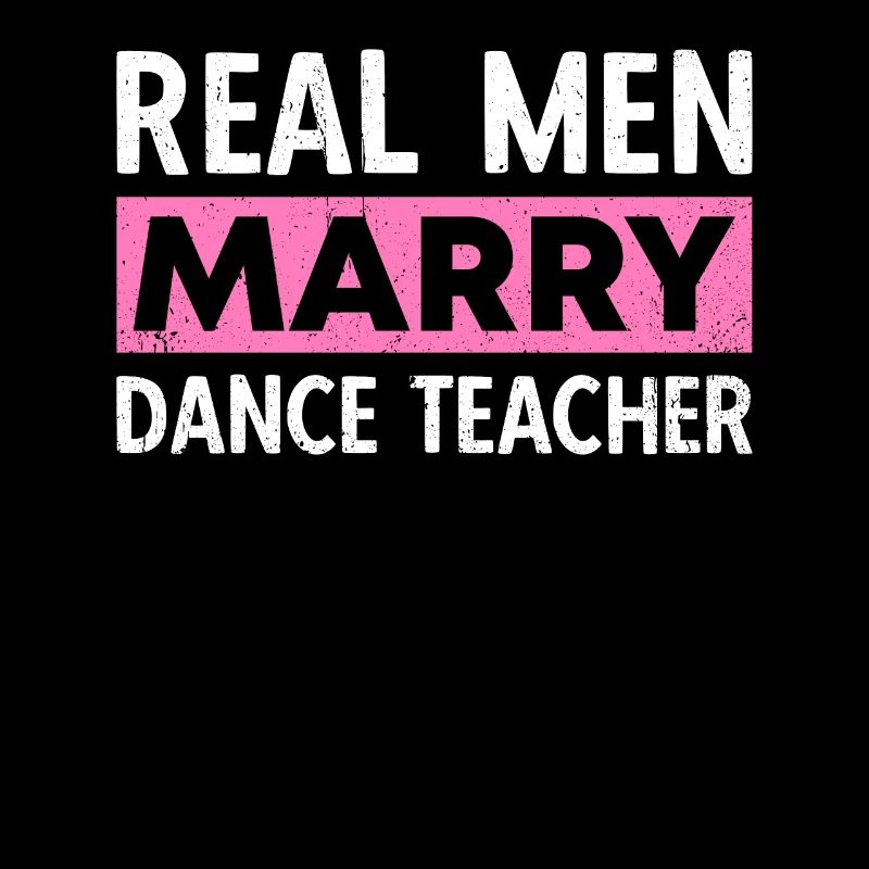 De vrais hommes épousent un professeur de danse