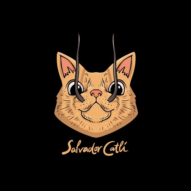 Cat Surrealist Visual Arts Cat for Artists