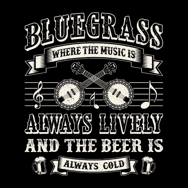 Drôle de conception de musicien de bluegrass pour