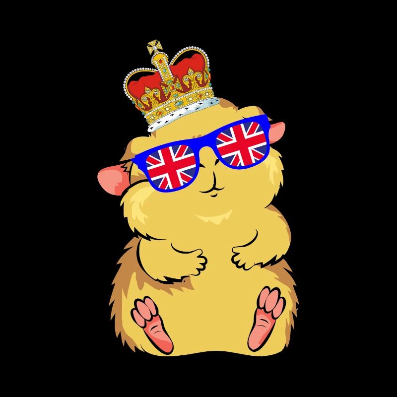 Hamster Queen Elizabeth II British Crown