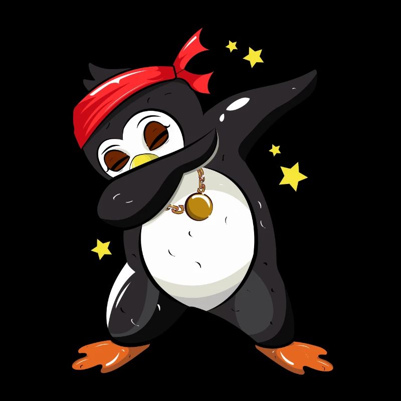 Dabbing Penguin