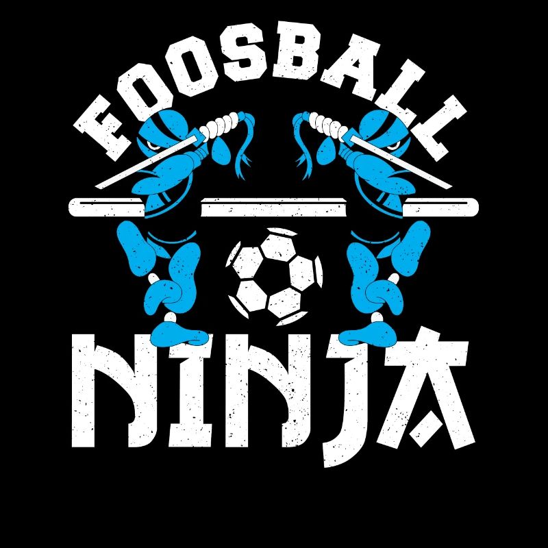 Foosball Ninja Cool Table Soccer Player