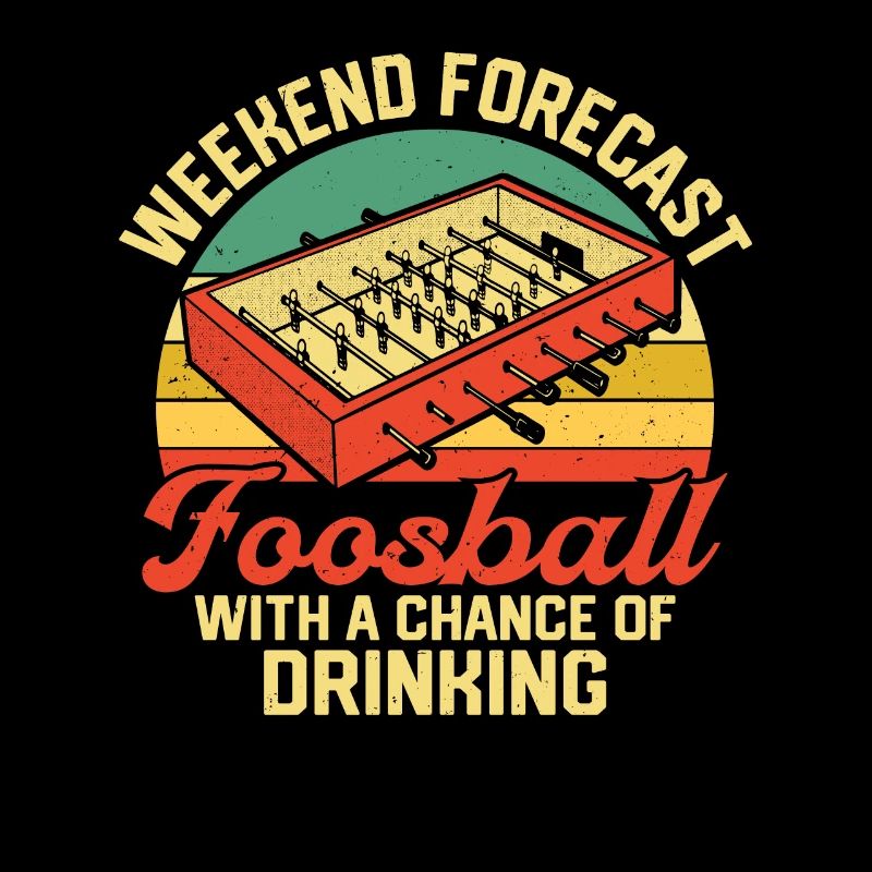 Weekend Forecast Foosball Retro Table Soccer Playe