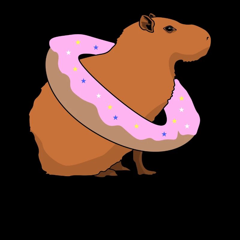 Capybara Donut Capybaras