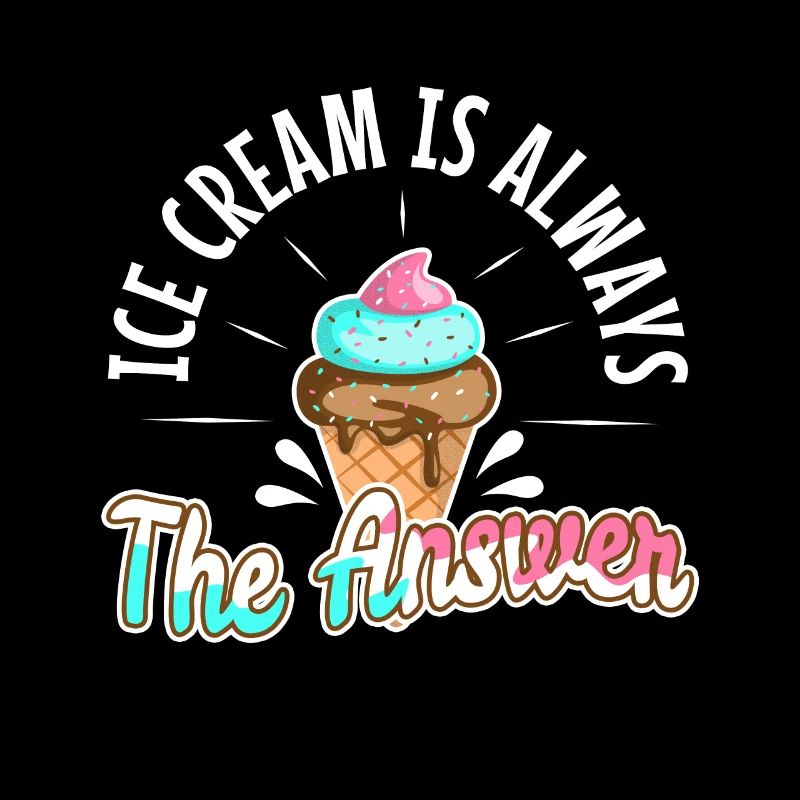 Ice cream is always the answer