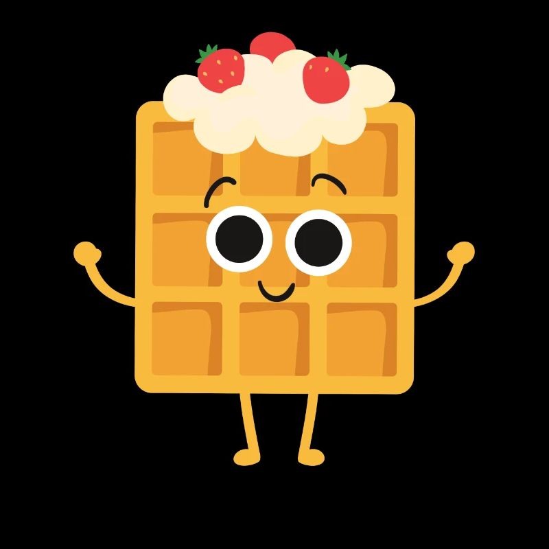 Kawaii-Waffel