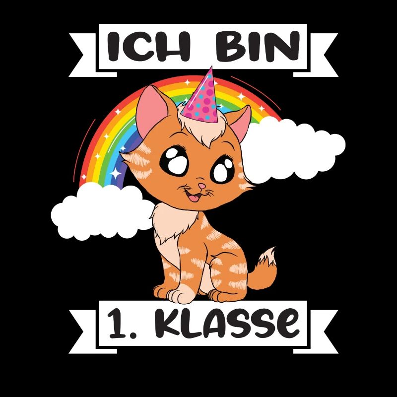 Ich Bin 1 Klasse Einschulung Schulanfang