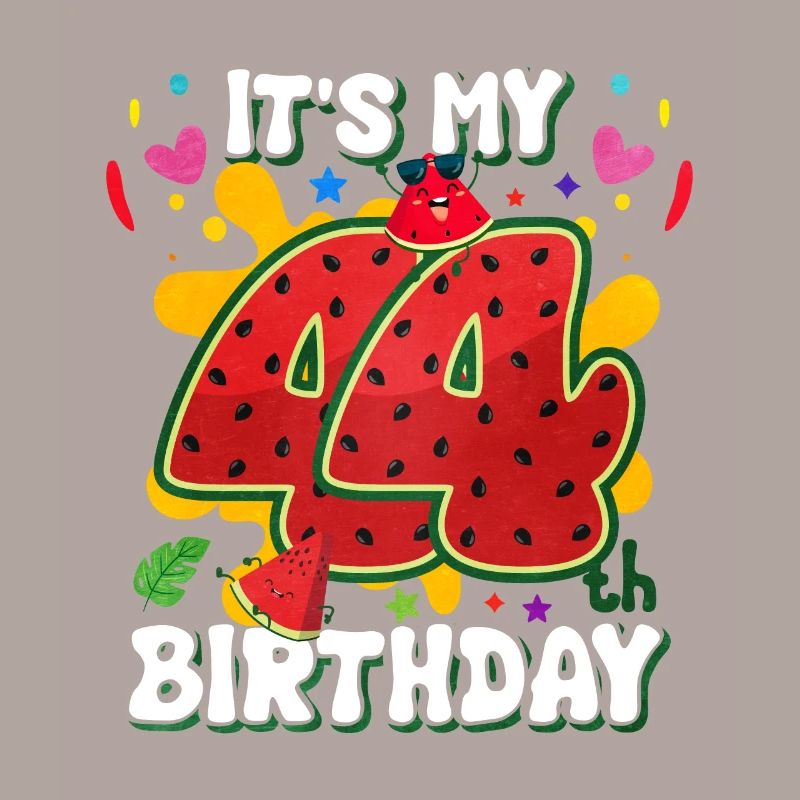44e anniversaire Pastèque