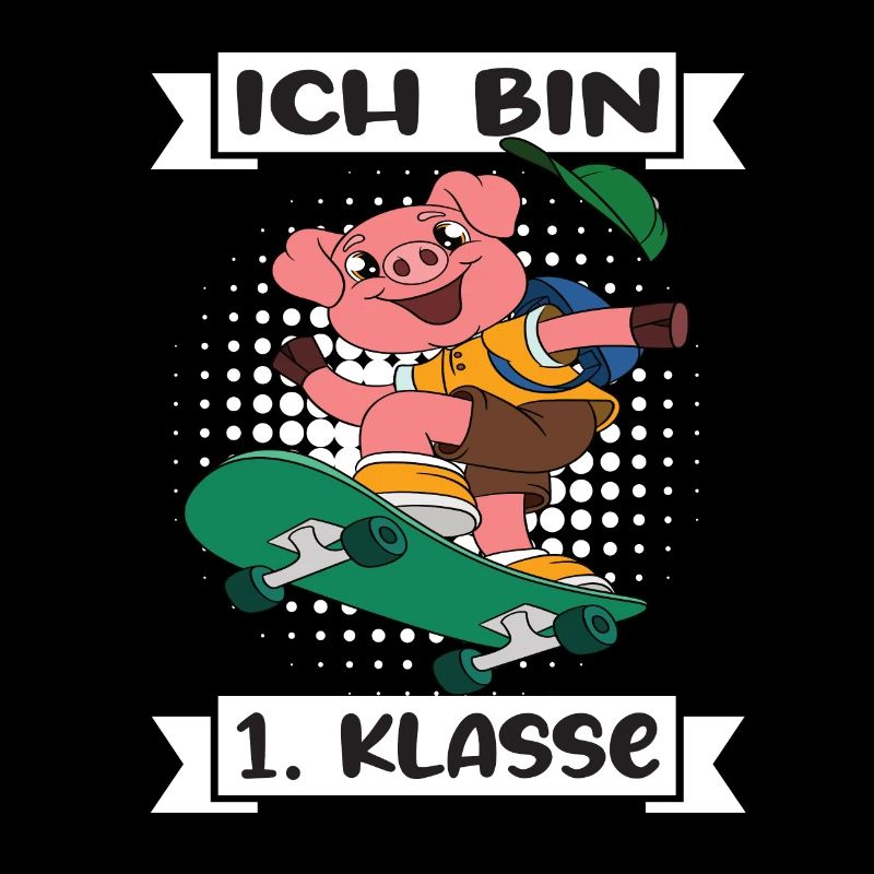 Ich Bin 1 Klasse Einschulung Schulanfang