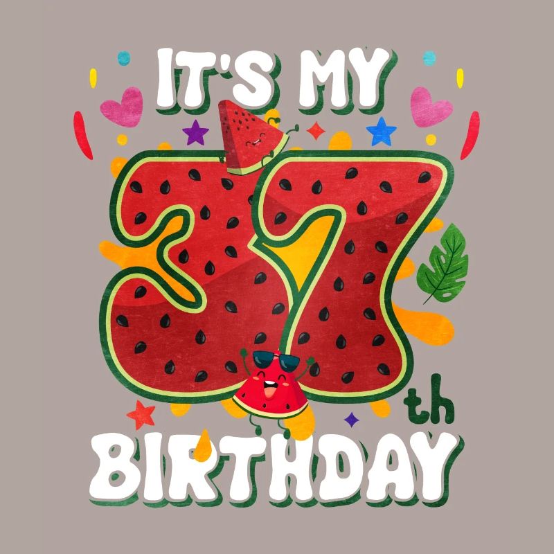 37e anniversaire de la pastèque