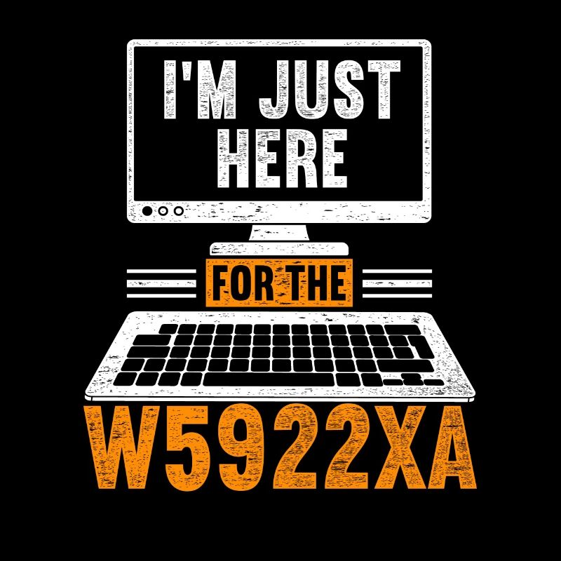 Spécialiste du codage Je suis juste là pour le W5922XA