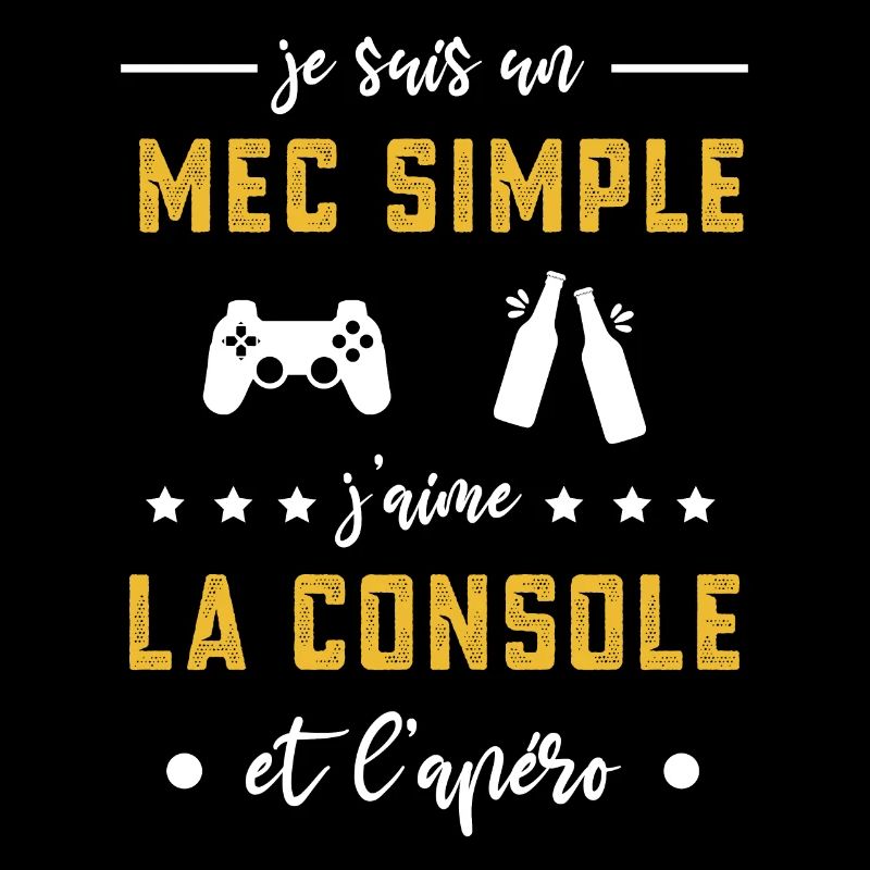 console mec simple apéro cadeau