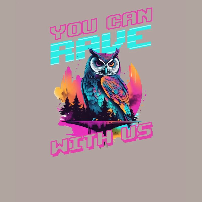 Edm Rave Du kannst Eule Rave