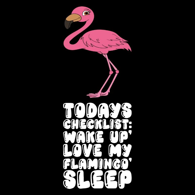 Lustiger Flamingo