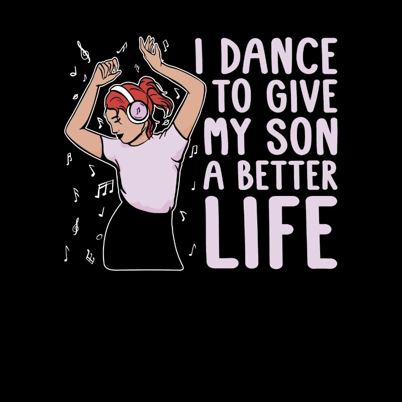 Maman Mère Fils Danse Mère