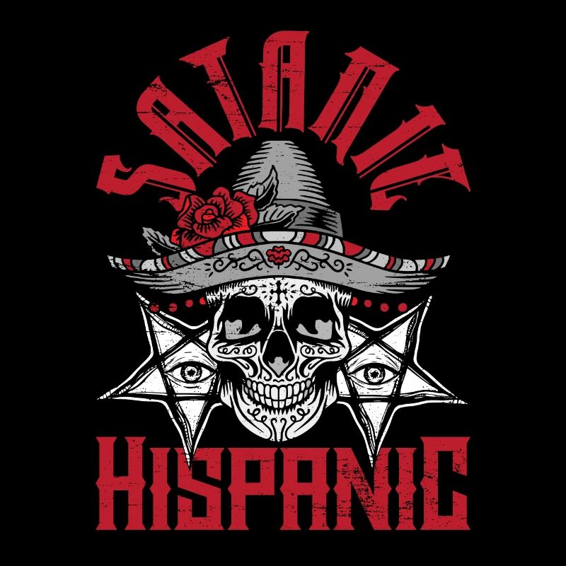 Satanic Hispanic Pentagram Mexican Occult Baphomet