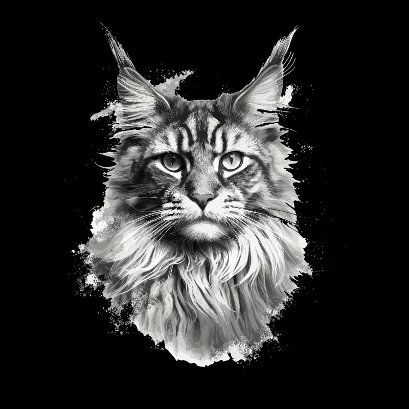 Maine Coon chat chat amant de chat cadeau Coony