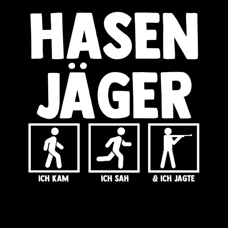 Hasenjäger Hasenjagd Kaninchenjagd Jäger