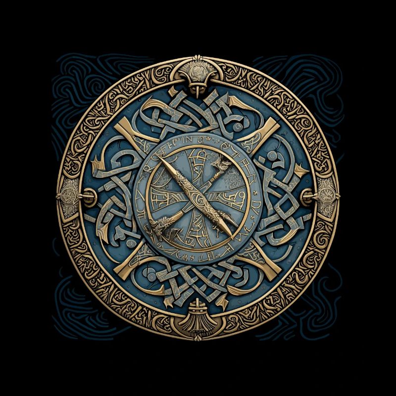 Viking compass Ragnar's compass Northmen