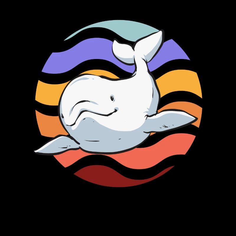 Weißwal Beluga Wal