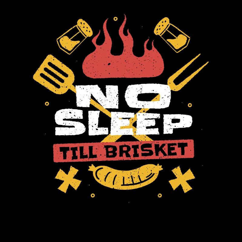 No Sleep Till Brisket - Perfektes BBQ-Geschenk