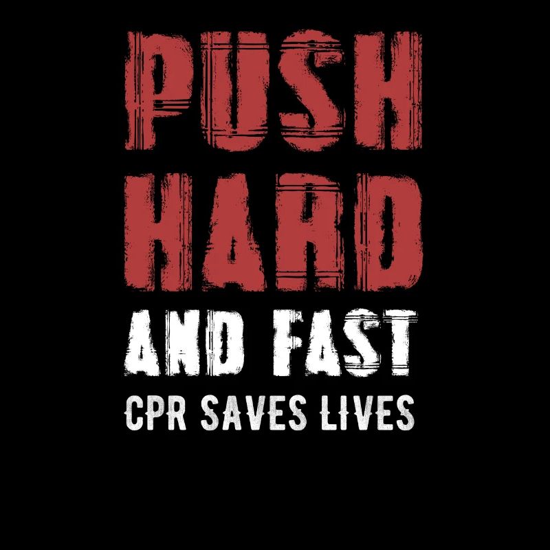 Push Hard And Fast Cpr Rettet Leben Instruktor