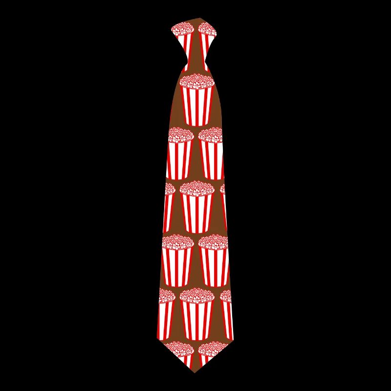 Tie with Popcorn