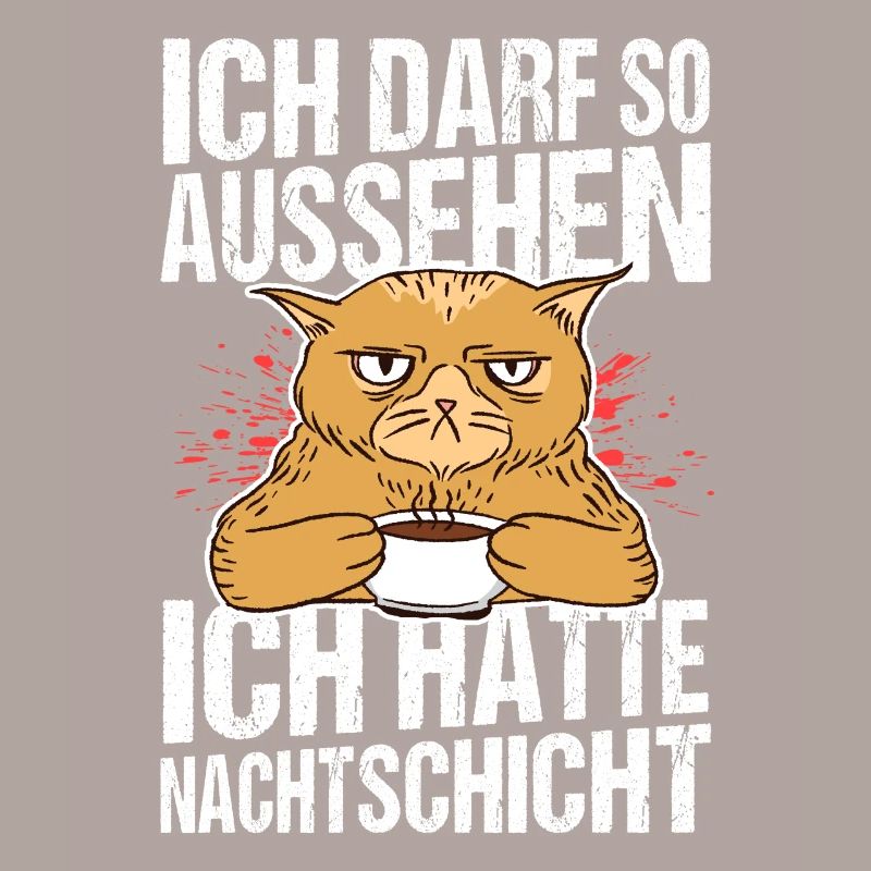 Nachtschicht Kaffee Arbeit Morgenmuffel Arbeitskol