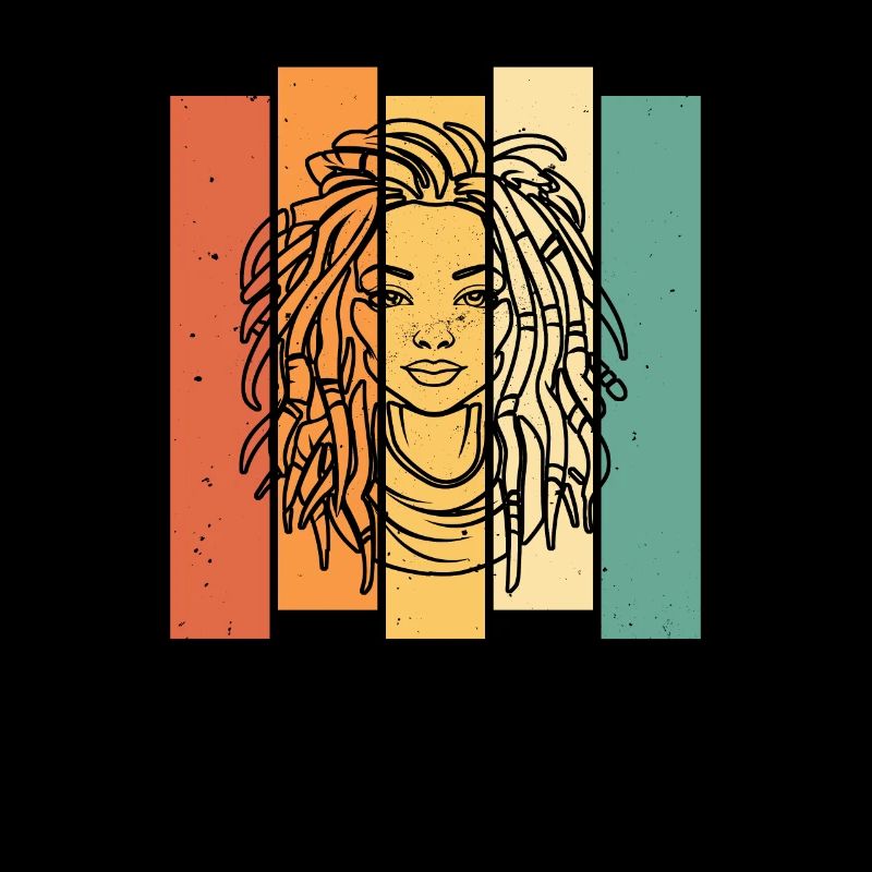 Dreadlocks de cheveux Rasta Dreads