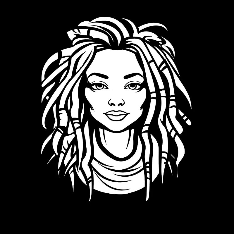 Dreadlocks de cheveux Rasta Dreads