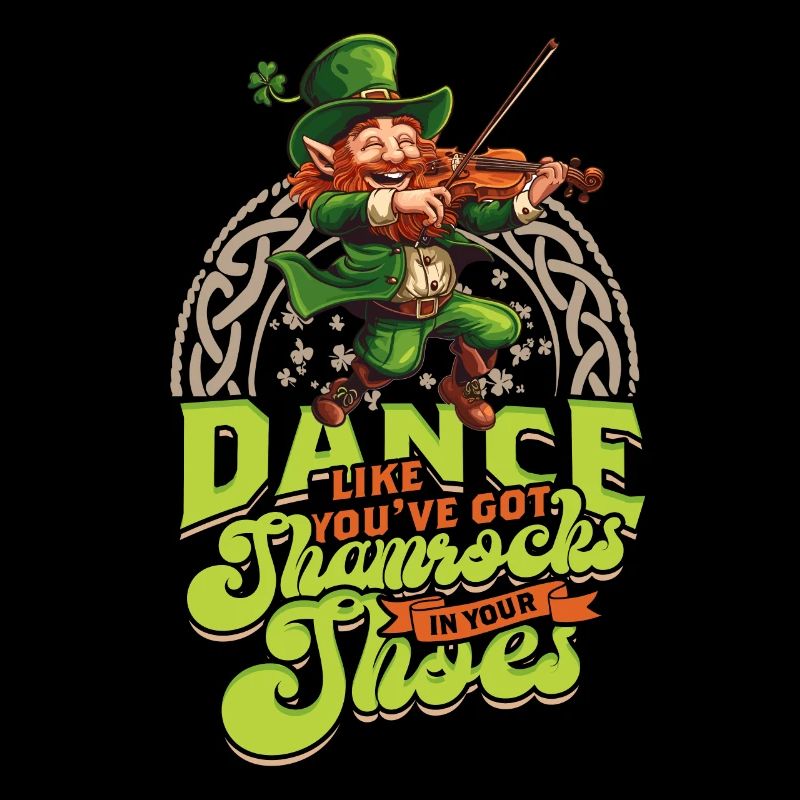 Danse irlandaise comme si vous aviez des trèfles dans les chaussures