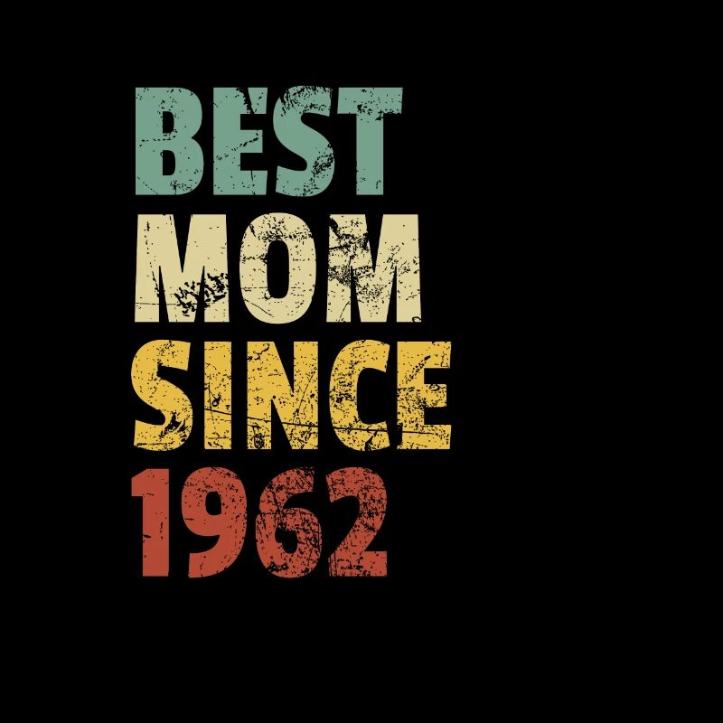 Beste Mutter seit 1962 Muttertags-Slogan-Zitat