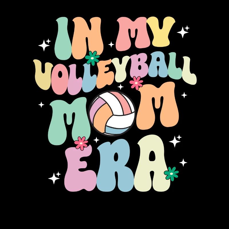 Dans mon ère de maman de volley-ball mignon volley-ball maman