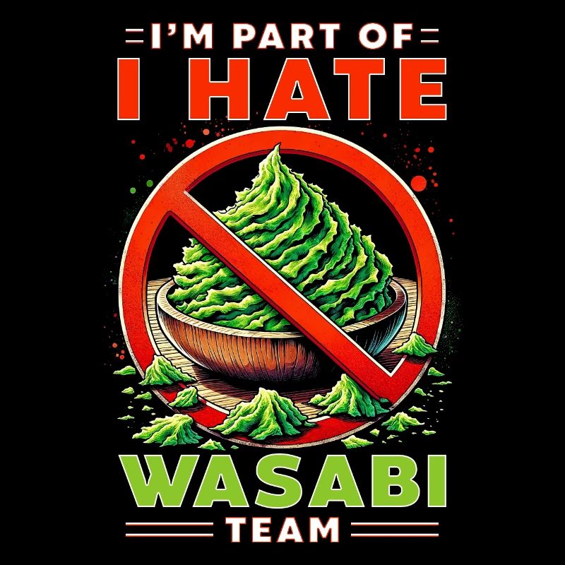 Je fais partie de l’équipe I Hate Wasabi