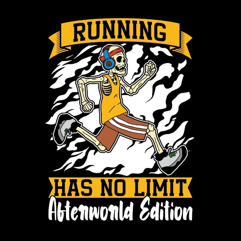 Runner Jogger Runner Running Skeleton