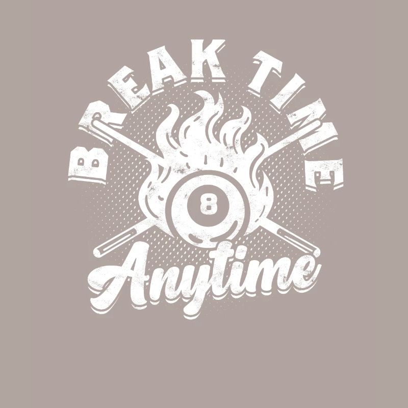 8-Ball Billard Break Time Anytime
