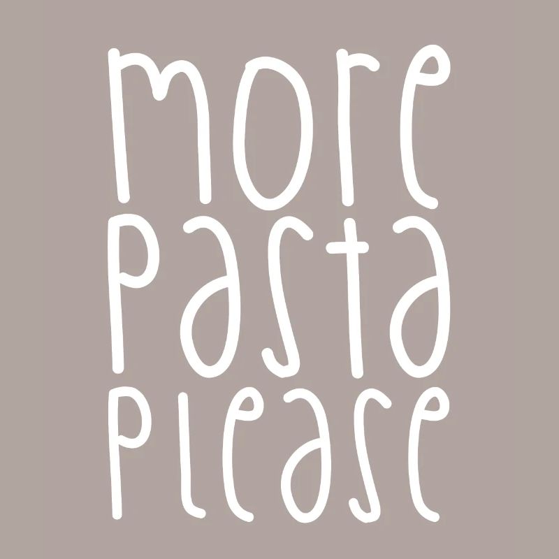 Plus de pâtes s’il vous plaît