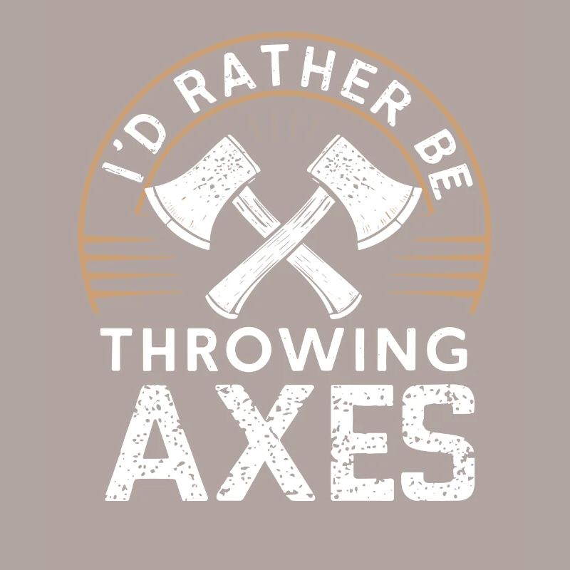 Masters of axe throwing for precise target practice