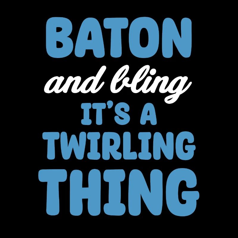 Baton Twirling It's Catching Marching Cheerleader