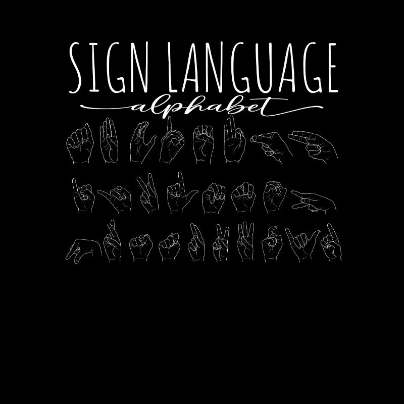 Interprète en langue des signes ASL