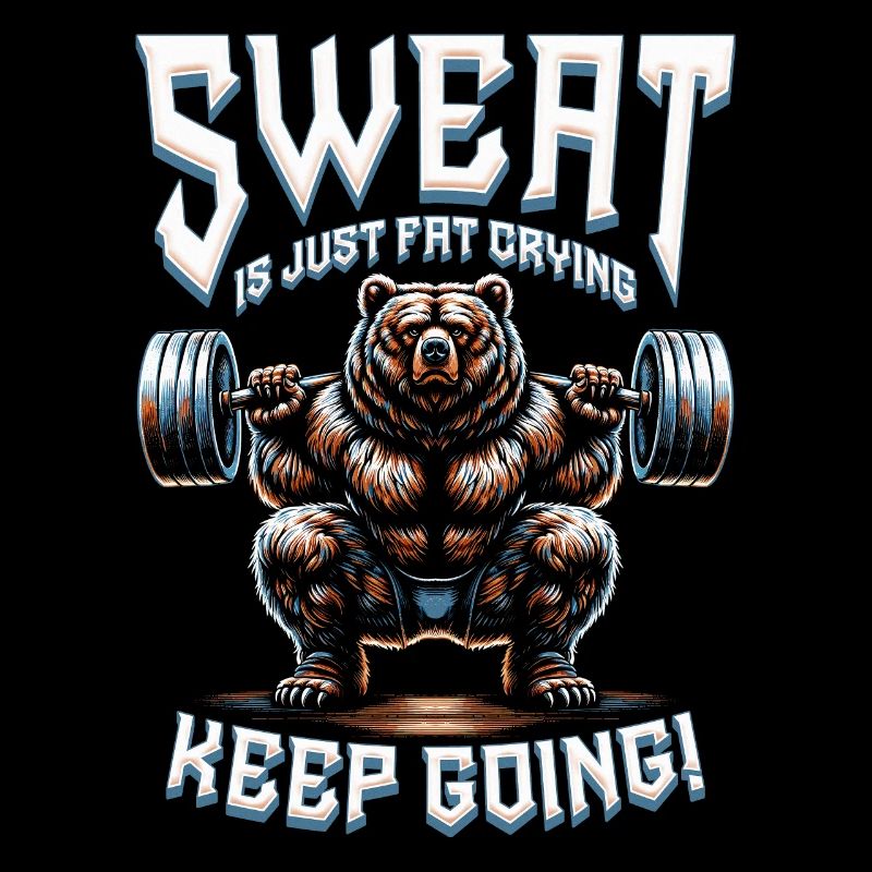 Beintraining Bodybuilder Sweat Is Just fat Crying