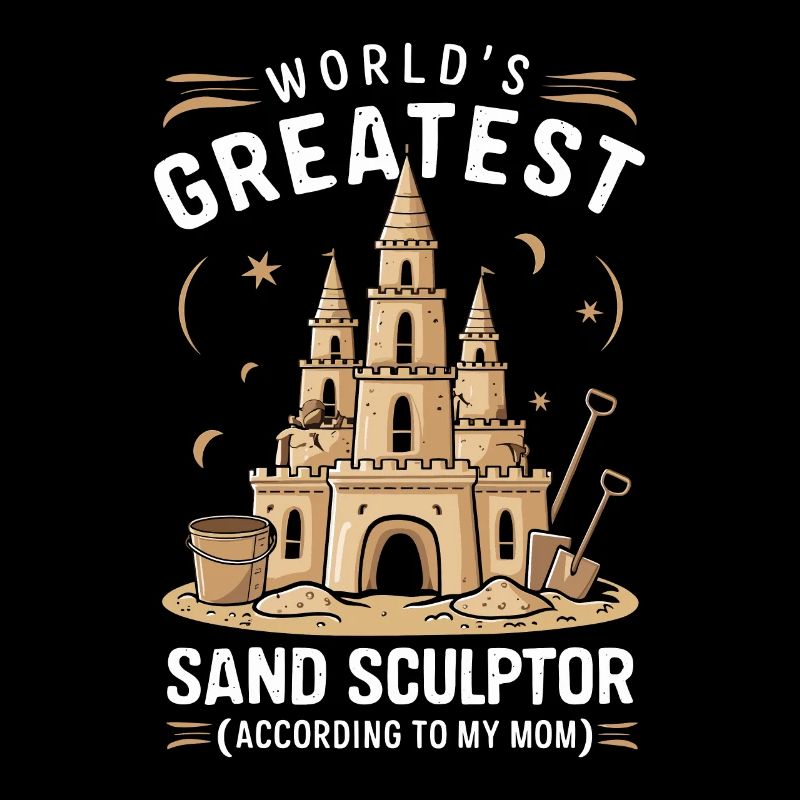 Art créatif des châteaux de sable sur la plage | Sculptures