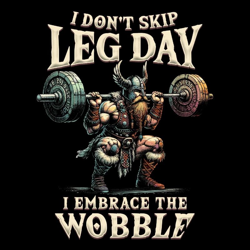 Beintraining Bodybuilder I Don't Skip Leg Day