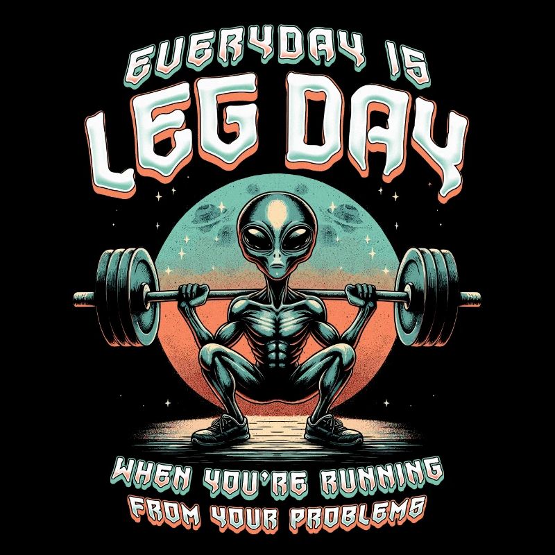 Beintraining Bodybuilder Everday Is Leg Day