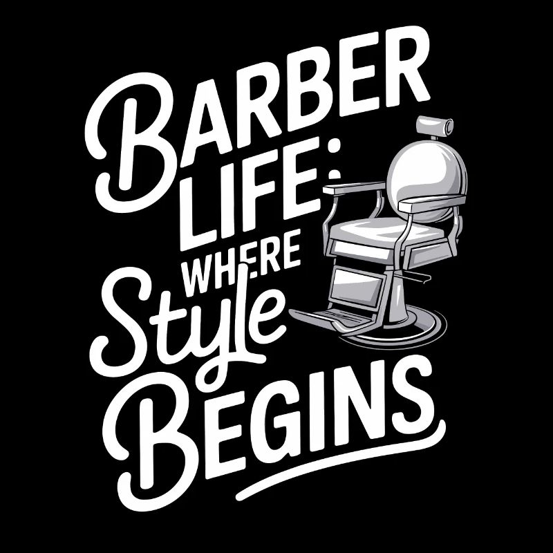 Vibrations de salon de coiffure et coupes de cheveux classiques pour