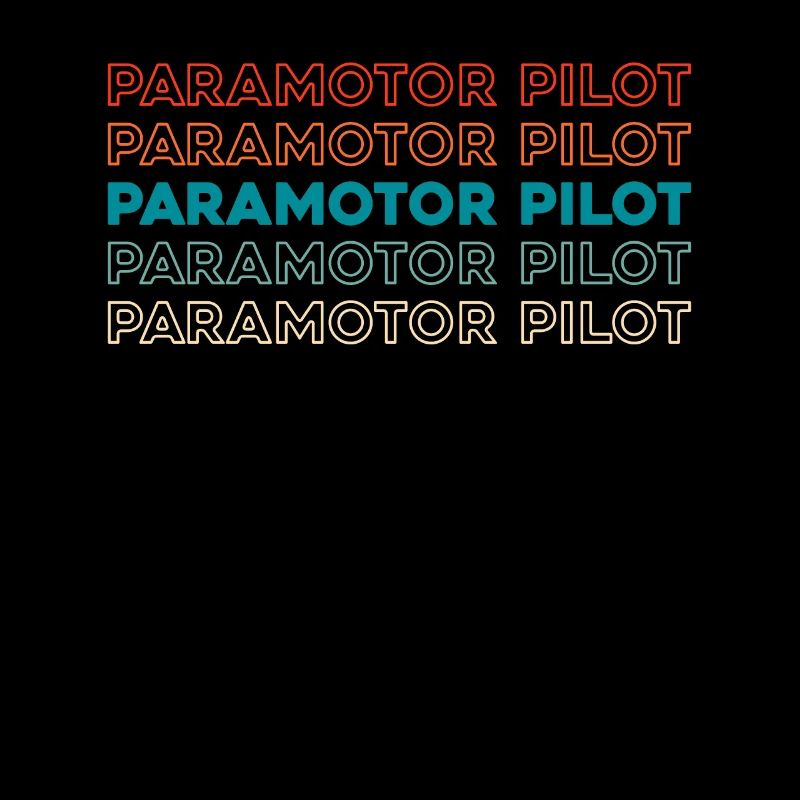 Paramotor paragliding