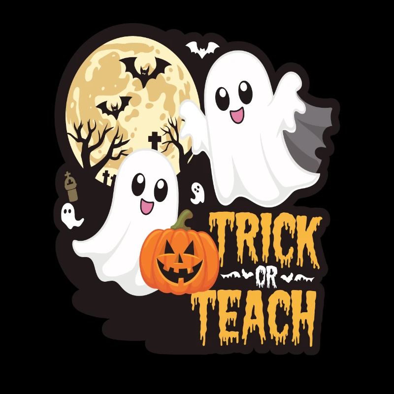 Trick Or Teach Halloween Lehrer